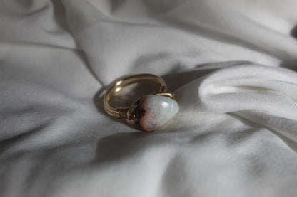 Chrysoprase Energy ring